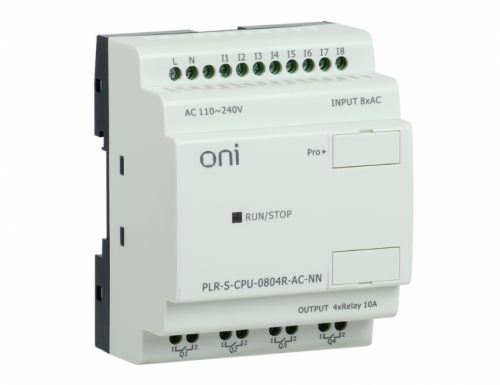 Логическое реле PLR-S. CPU0804(R) 220В AC без экрана ONI Промышленное оборудование от производителя с доставкой по России