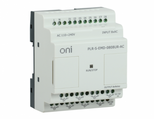 Логическое реле PLR-S. Расширение 8DI/8DO (R) 220В AC ONI Промышленное оборудование от производителя с доставкой по России