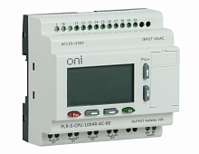 Логическое реле PLR-S. CPU1004(R) 220В AC с экраном ONI купить  Аксессуары для микро ПЛК Промышленное оборудование от производителя