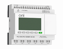 ПЛК 430 Модуль ЦПУ 12 DI 6 RO 220В AC с Ethernet портом с экраном ONI купить  Аксессуары для микро ПЛК Промышленное оборудование от производителя